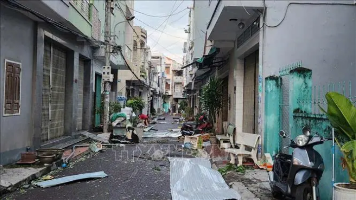 Những thiệt hại do bão số 13 gây ra tại Gia Lai